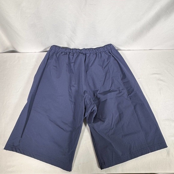 Myles Make Moves Mens XL Long Blue Shorts USA Made Elastic Waist - Picture 2 of 4